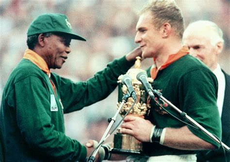 Bangkok Post - How Mandela inspired Pienaar and Springboks to conquer the world