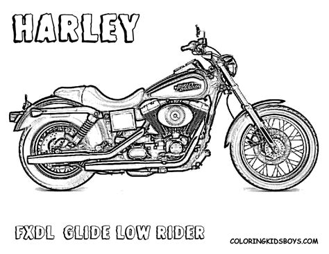 Harley Davidson Logo Coloring Pages - Perfect for Motorcycle Fans of All Ages