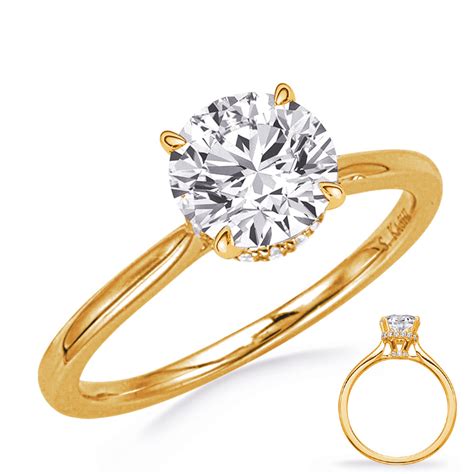 Yellow Gold Solitaire Engagement Ring | Jensen Jewelers