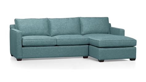 Davis 2-Piece Sectional Sofa in Teal | Everything Turquoise