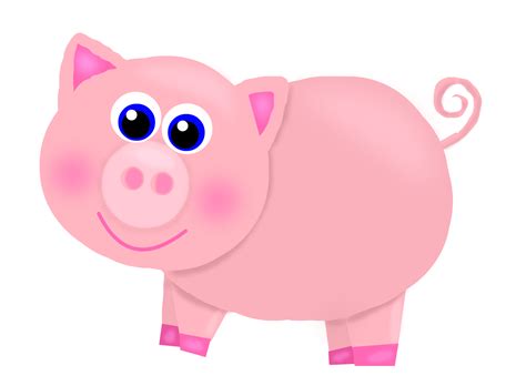 Free Pink Pig Cliparts, Download Free Pink Pig Cliparts png images, Free ClipArts on Clipart Library