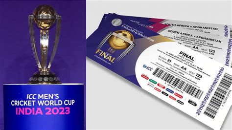 ICC Cricket World Cup 2023 Tickets: When and Where to buy ICC World Cup tickets - 12Cricket ...