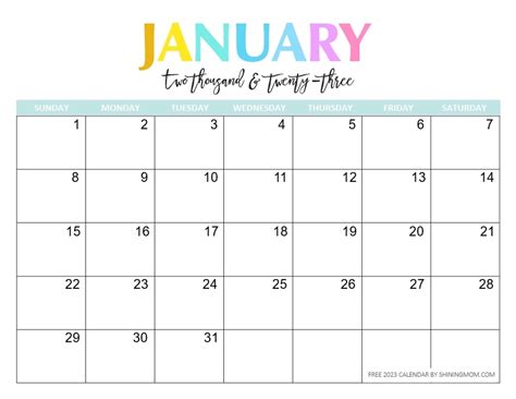 Free 2023 Planner Calendar - Templates Printable Free