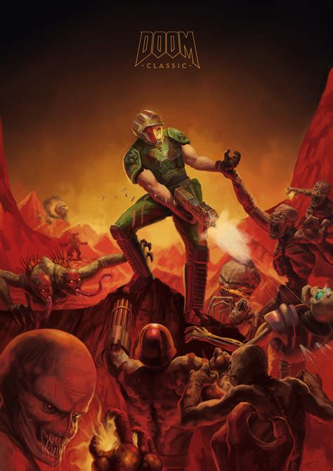 Doom Tribute by agentscarlet on DeviantArt