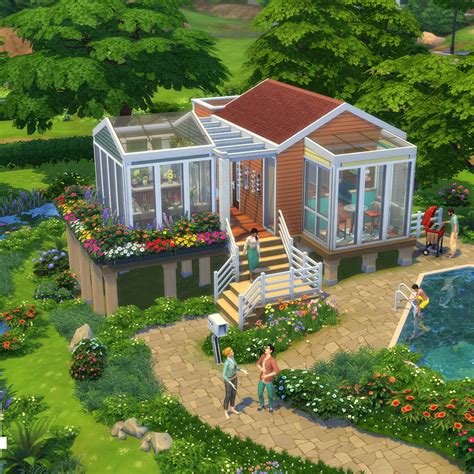 дом для Sims 4 - bagno.site