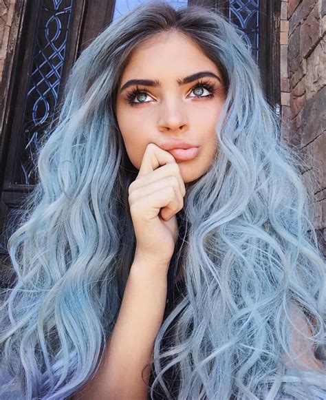 33 Top Pictures Pastel Blue Hair Color - Amazon Com Pastel Blue Hair Dye W Triple Highlights ...