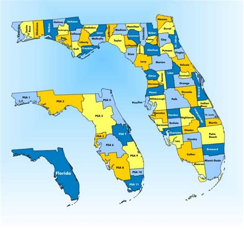 Printable Map Of Florida Counties