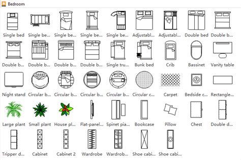 Floor Plan Symbols | Floor plan symbols, Blueprint symbols, Architecture symbols