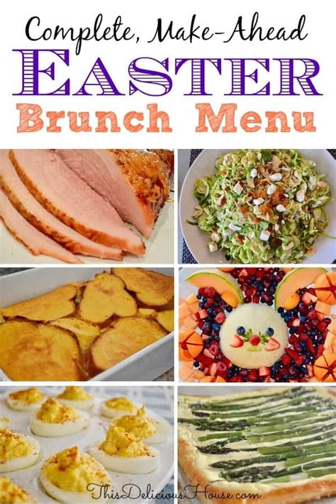 Easter Sunday 2024 Brunch Ideas - Lou Agnella