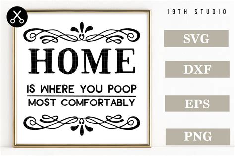 Funny Bathroom Signs SVG Bundle | M32 By 19TH STUDIO | TheHungryJPEG