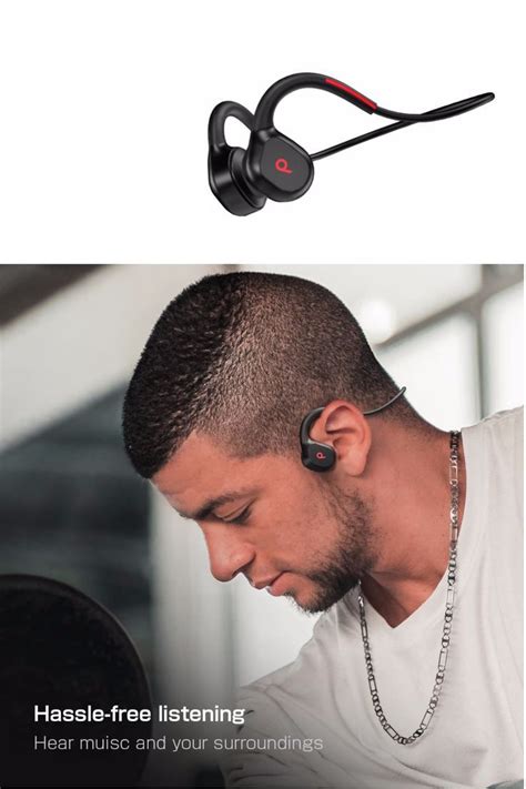 PASONOMI Bone Conduction Headphones, Open-Ear Bluetooth Headphones, Sport Headphones Wireless ...