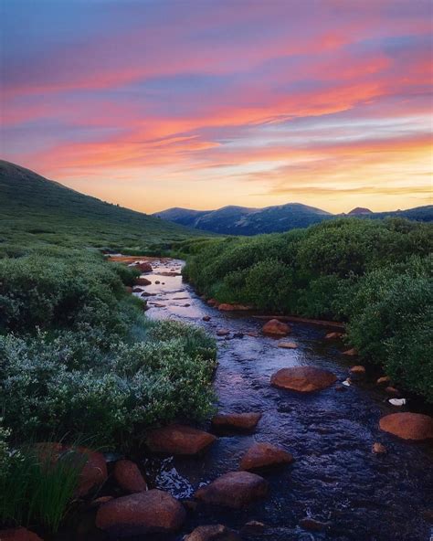 A beautiful summer evening at Mount Bierstadt Colorado. #nature #photography | Landscape ...