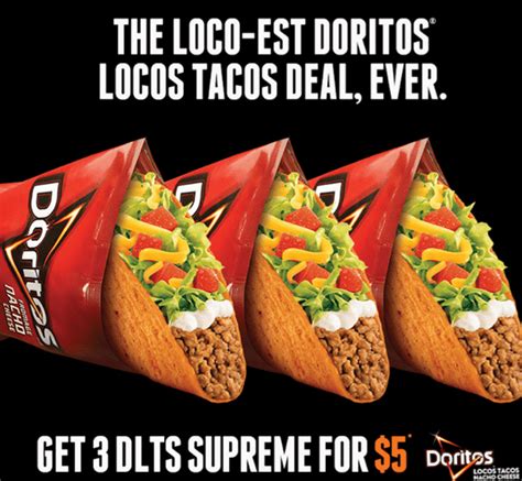 Taco Bell Canada Printable Coupons: 3 DLTS Supreme For Just $5 - Hot Canada Deals Hot Canada Deals