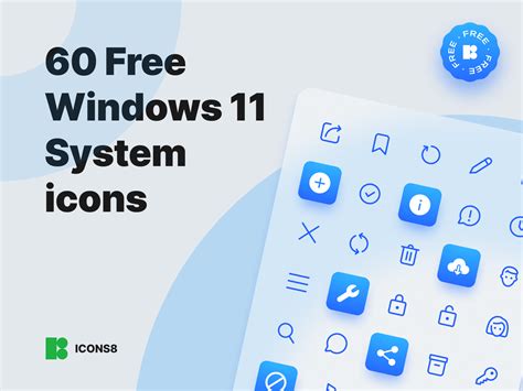 Windows 11 icons freebie by Icons8 on Dribbble