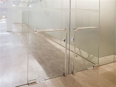 Frameless glass partitions | Glass door repair, Glass door, Frameless glass doors