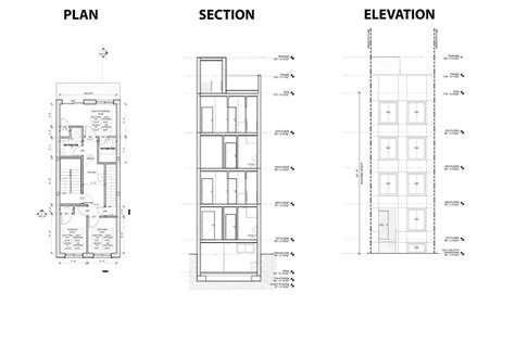 Architect House Full Design Plan Elevation Section Architectural Floor Plan Design And Drawings ...