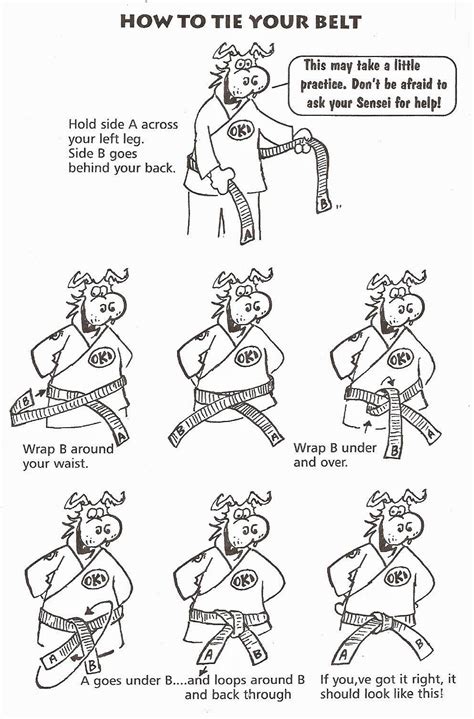 Bushido Kids Karate How To Tie Your Karate Belt