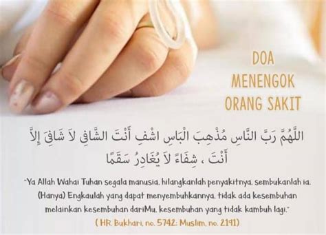 Doa Kesembuhan Orang Sakit - Kumpulan Doa