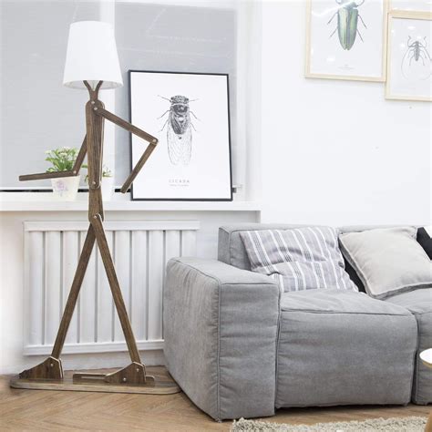 HROOME Cool Tall Decorative Floor Stand Lights Adjustable Corner Floor Lamp with Shade for ...