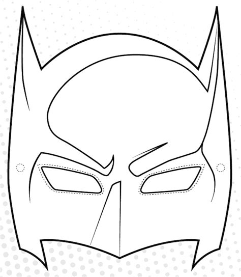 Batman Mask Template | Free Printable Mask Template