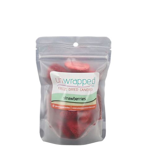 Freeze Dried Strawberries - 0.2 Oz.