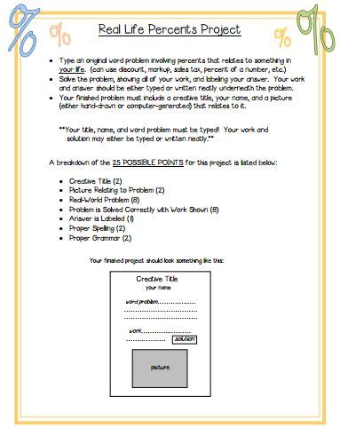 33 7th grade math project ideas | 7th grade math, math projects, middle school math