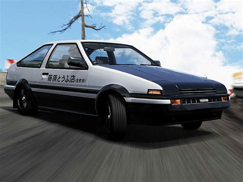 HD wallpaper: Initial D, Toyota AE86 | Wallpaper Flare