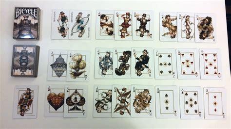 Steampunk Playing Cards - Bicycle - USPC Limited Edition