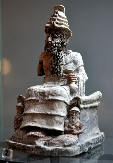 Babylonian Statue of Enki (Illustration) - World History Encyclopedia