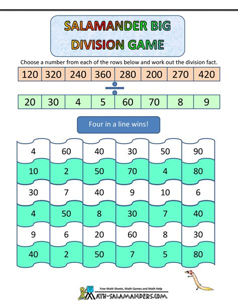 Math Division Games