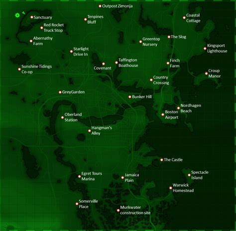 Fallout 4 Settlements - Maps, Workbenches, Locations