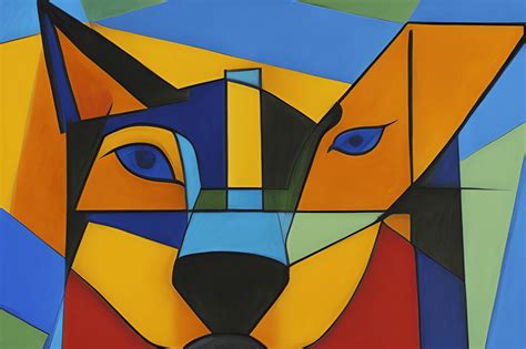 Animal Cubism Art · Creative Fabrica