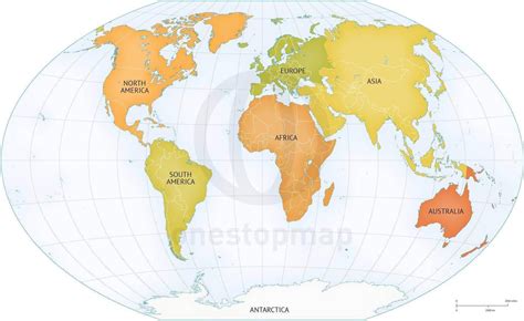 World Map Picture Continents