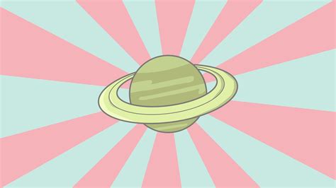 Animation of the planet Saturn with a rotating background 29474740 Stock Video at Vecteezy