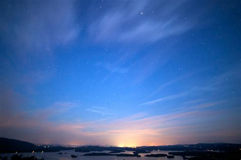 Free stock photo of sky, stars, sunset