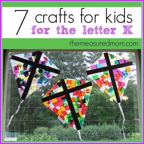 Crafts for Letter K - The Measured Mom