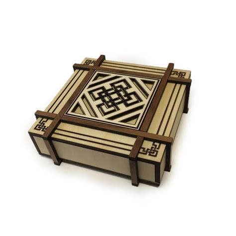 Wrapped-in-a-Mystery Puzzle Box | Glowforge