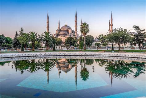 wallpaper blue mosque, sultan ahmet mosque, istanbul HD : Widescreen : High Definition : Fullscreen