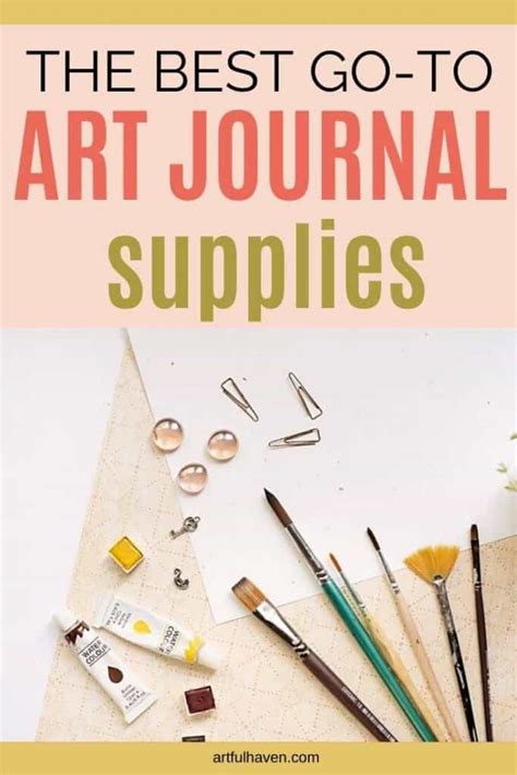 Top 5 Art Journal Supplies You'll Always Come Back To | Artful Haven