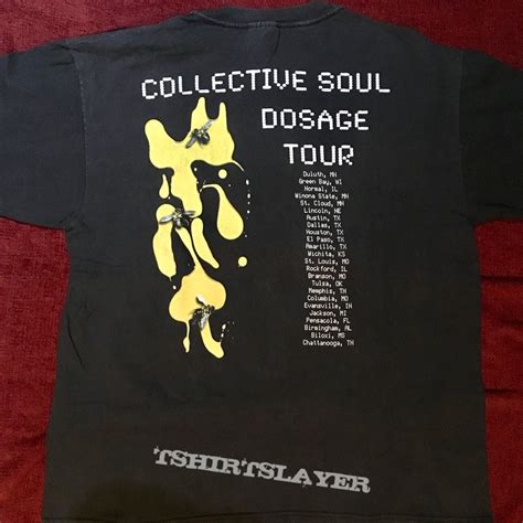 Collective soul dosage tour 99 | TShirtSlayer TShirt and BattleJacket Gallery