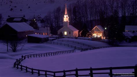 1920x1080px | free download | HD wallpaper: East Corinth at Christmas, Vermont, Holidays ...