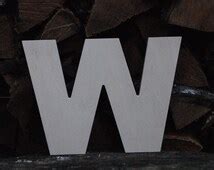 Popular items for wooden letter w on Etsy