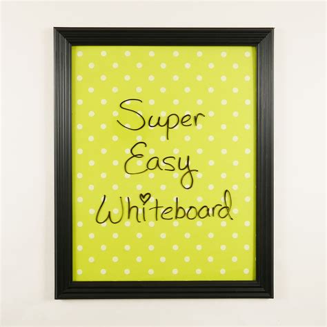 DIY Dry Erase Board — So Simple & Cute! - Jennifer Maker