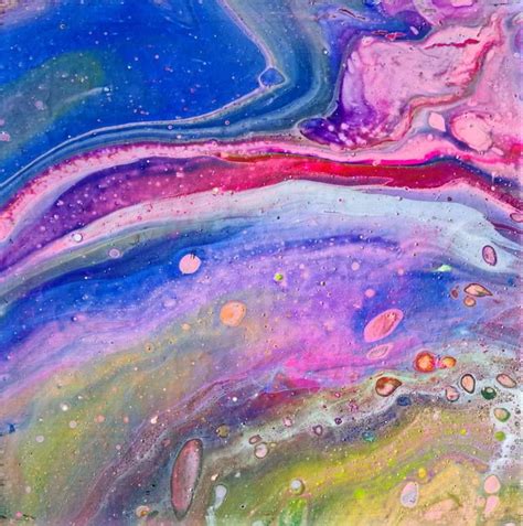 Blue-Purple Galaxy Painting | Galaxy painting, Original abstract painting, Painting