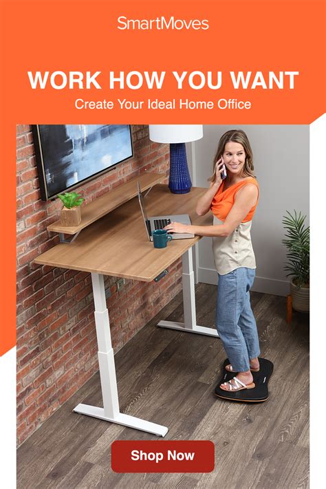 Electric Sit and Stand Desks | Home office space, Home office decor, Home office design