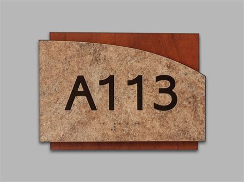 Room Number Signs - Braille - Inserts- Erie Custom Signs