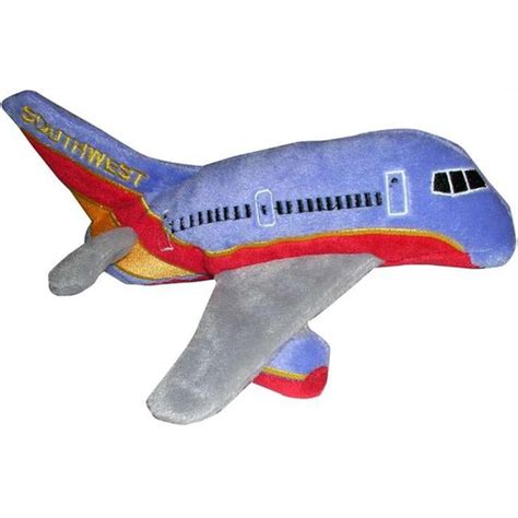 Daron Southwest Airlines Plush Toy Airplane with Sound - Walmart.com - Walmart.com