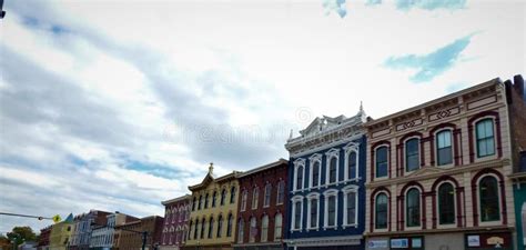 Downtown Georgetown Historic District Stock Image - Image of travel, buildings: 154647397