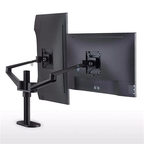 Dual Monitor Desk Mount Stand,Full Motion Monitor TV Mounting for 17 32inches 2 Screens ...