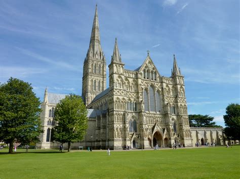 Salisbury Cathedral, Built in The Style of Early English Gothic Architecture - Traveldigg.com